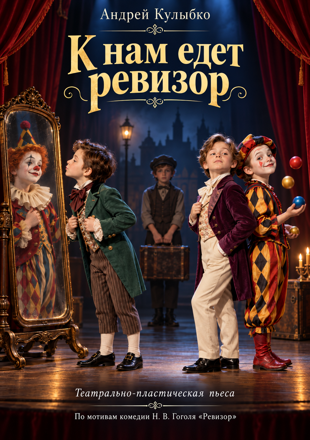 Обложка пьесы К нам едет ревизор